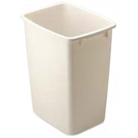 Rubbermaid Wastebasket 9G Wht 2806-TP-WHT